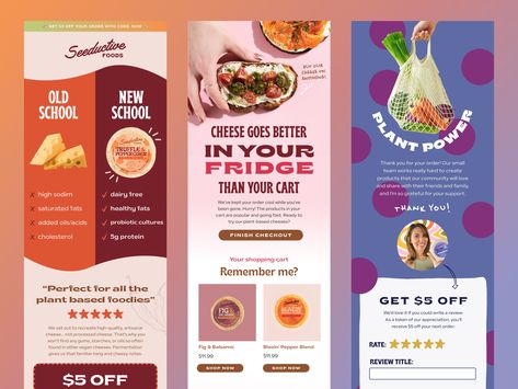 Mailing Design, Edm Design, Email Layout, Email Ideas, Email Blast, Email Template Design, Small Fridges, Email Newsletter Design, Email Design Inspiration