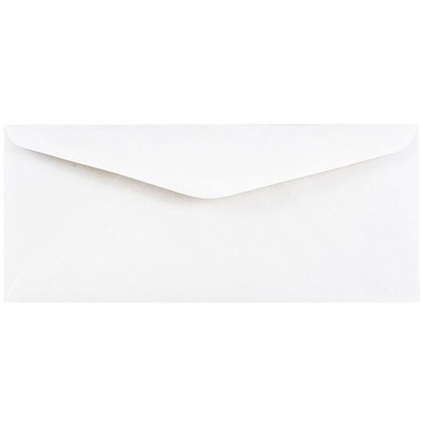 Buy JAM Paper 4.5" x 10.37" White Business Envelopes at Michaels. com. These standard white envelopes are perfect for getting the job done and sending your messages in a professional style. These standard white envelopes are perfect for getting the job done and sending your messages in a professional style. If you're looking for a basic solution without the bells and whistles, the white commercial flap envelopes are the perfect choice. They will fit nearly all business-style letters, and this pa Business Memo, Security Envelopes, Style Letters, Business Envelopes, Jam Paper, Professional Style, House Office, Business Style, Direct Mail