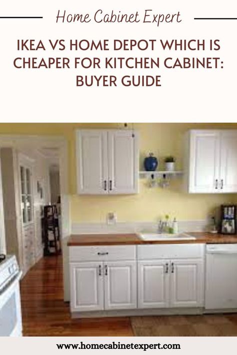 If you're trying to stick to a strict budget for your new kitchen, you probably already know that using Home Depot or IKEA will save you money. Kitchen Cabinets Home Depot, Ikea Kitchens, Spending Plan, Home Depot Kitchen, Ikea Kitchen Cabinets, Ikea Cabinets, Quality Cabinets, Ikea Kitchen, Kitchen Cabinet