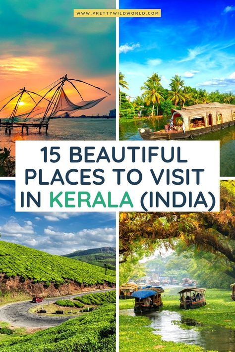 beautiful places to visit in kerala india, places to visit in kerala india, kerala tourism, tourist places in kerala,  places to visit in kerala, kerala sightseeing, best tourist places in kerala, tourist destinations in kerala, kerala famous places, what to see in kerala,  beautiful places in kerala,  top destinations in kerala  #india  #asia  #traveldestinations  #traveltips  #travelguide  #travelhacks #bucketlisttravel  #amazingdestinations  #travelideas Kerala Beautiful Places, Kerala Sightseeing, Kerala Places, India Places, India Vacation, Kerala Travel, India Kerala, Most Beautiful Places To Visit, Holiday Travel Destinations