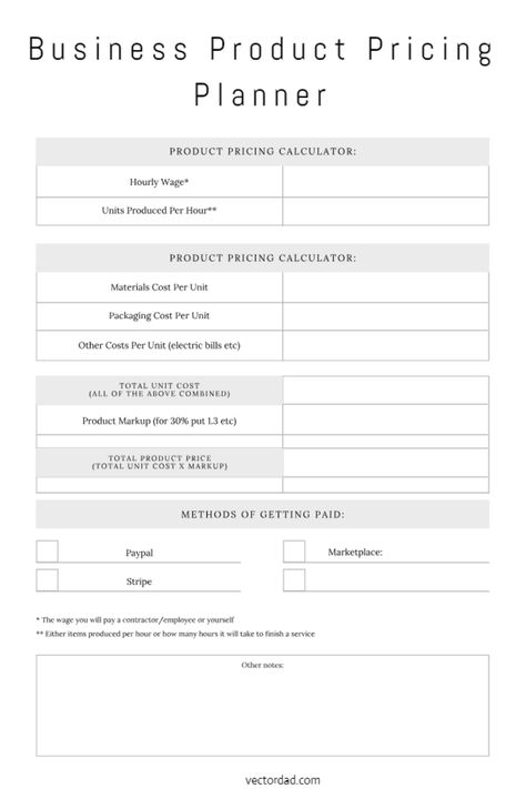 Business Outline Template, Product Costing Template, Business Pricing Template, Small Business Policy Template, Business Binder Printables Free, Business Plan Template Free Printables, Business Cost Sheet, Business Plan Binder, Free Business Templates