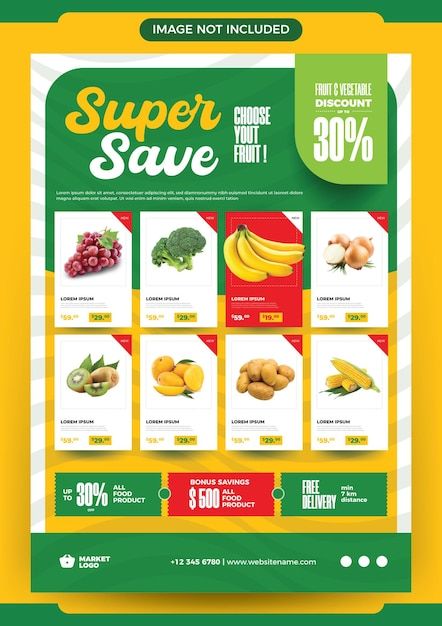 Price Catalogue Design, Product Price List Design, Easter Campaign, Agriculture Design, Shop Banner Design, Product Catalog Template, Grocery Ads, Price List Design, Discount Design