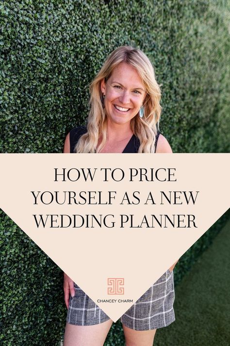 Every you need to know about pricing your services as a new planner. As a wedding planner mentor of 12+ years I know a thing or too about launching a wedding business. I'm sharing the system I have used in 13+ new locations, with new planners for pricing. Discover exactly what you should be charging as a wedding planner. Listen to the "How to become a wedding planner Podast", watch the video training on youtube or read the blog post! Wedding Coordinator Rehearsal Checklist, Wedding Decorator Business, Wedding Planner Tips, Wedding Planner Outfit What To Wear, Wedding Coordinator Business, Wedding Planner Aesthetic, Wedding Planner Outfit, Wedding Planner Packages, Become A Wedding Planner