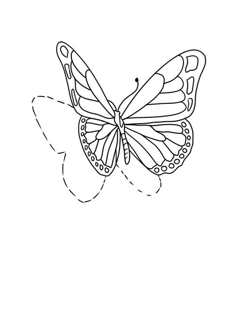 3d Butterfly Tattoo Stencil, Butterfly Tattoo Outline, Butterfly Drawing Outline, Arm Tattoos Lettering, Stencils Tattoo, Arrow Tattoos For Women, Japanese Tiger Tattoo, Butterfly Tattoo Stencil, 3d Butterfly Tattoo