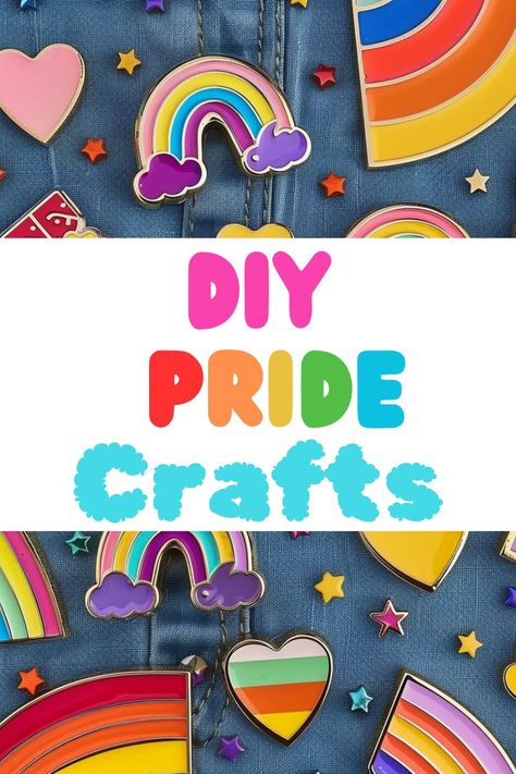 Create beautiful and meaningful crafts with these DIY Rainbow Pride projects! Perfect for any Pride celebration, these crafts are easy to make and full of bright, cheerful colors. From making rainbow bracelets to creating unique decorations, these projects are a fun way to show your support and spread love and positivity. Grab your materials and let's get crafting! Pride Keychain Diy, Diy Pride Crafts, Lgbtq Crafts, Pride Projects, Queer Gift Ideas, Meaningful Crafts, Pride Crafts, Queer Vibes, Pride Decor