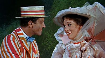 All the female names from the Mary Poppins song "Jolly Holiday," plus analysis. Mavis, Felicia, Agnes, Stephanie... Julie Andrews Mary Poppins, Merry Poppins, Sweet Compliments, Mary Poppins And Bert, Mary Poppins Movie, Mary Poppins 1964, Up Movie, Disneyland Rides, Platonic Relationship