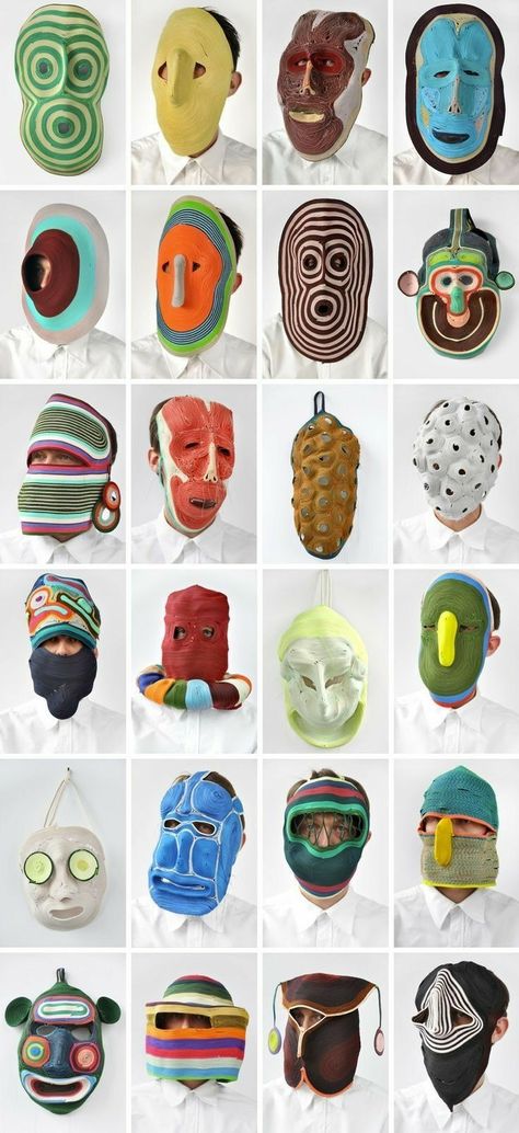 Masks Art, African Masks, Design Milk, Mask Making, Art Plastique, Mask Design, Art Classes, Textile Art, Art Lessons