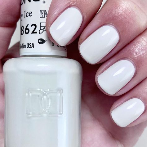 Ready to nail that milky white mani? Look no further than Giselle @movemountain slaying it with DND Pearly Ice from the dazzling DND Sheer 2023 Collection! Get yours now at BeyondPolish.com and choose from both gel and lacquer options. 💅🔥 Dnd Off White Gel Polish, Dnd Gel Polish White, Dnd Gel Milky White, Dnd Pearly Ice, Sheer Milky White Nail Polish, Dnd Nail Polish, Dnd Gel Polish, Beauty School, Gel Color