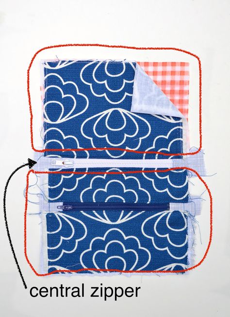 Tote Bag Pattern Free, Ikat Bag, Zipper Pouch Tutorial, Pouch Tutorial, Bag Pattern Free, Bag Ideas, Bag Patterns To Sew, Zipped Bag, Tote Bag Pattern