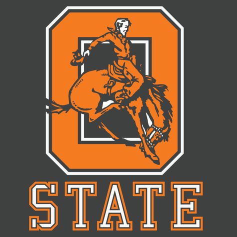 Oklahoma State Cowboys | Frank Ozmun Graphic Design Oklahoma State Cowboys Football, Osu Cowboys, Go Pokes, Football Cheerleaders, College Football Teams, Oklahoma State Cowboys, Oklahoma State University, Classic Cartoon Characters, College Shirts