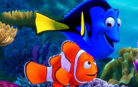 'Finding Dory' Birthday Party Ideas   #birthdayparty #partyideas #kids #kidsparty Finding Dory Birthday Party, Finding Nemo Characters, Disney Stores, Dory Birthday Party, Dory Birthday, Finding Nemo 2003, Best Movie Quotes, Mickey Baby, Pixar Films