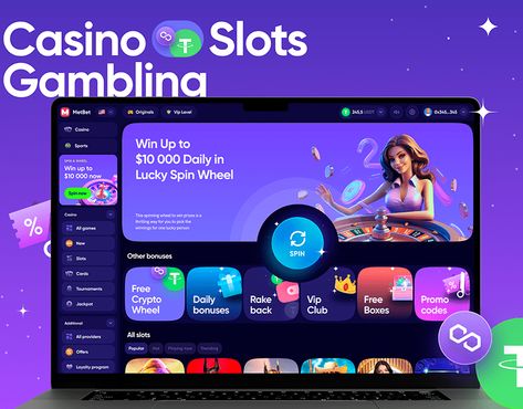 Behance 上的 Gambling Project - Casino - Slots Gambling Design, Casino Banner, Casino Design, Webpage Layout, Escher Art, Case Opening, Game Banner, Html Email Design, Card Ui