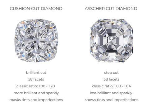 Cushion Cut Wedding Rings, Radiant Diamond Rings, Diamond Facts, Jewelry Knowledge, Radiant Cut Engagement Rings, Radiant Engagement Rings, Cushion Engagement Ring, Future Engagement Rings, Engagement Rings Cushion