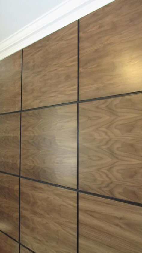 Wall Panelling Wood, Wall Panels, Painted,-Home  french cleat middle; both on wall and back of board. Brick Veneer Panels, Wall Cladding Interior, Plywood Wall Paneling, Modern Wall Paneling, Wood Wall Design, Wood Wall Panels, Plywood Walls, Timber Walls, Wood Walls