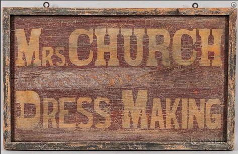 Trade Signs | Bodenheimer-Mayer House Antique Trade Sign, Old General Stores, Old Western Towns, Sign Painting, Trade Sign, Church Dress, Antique Signs, Old Signs, Church Dresses