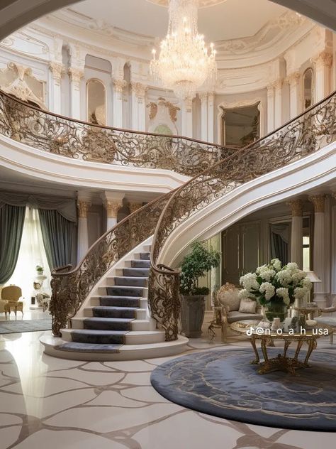 Colonial Chic, Mansion Aesthetic, Mansion Living, Old Money House, Castle House Design, Dream House Aesthetic, Luxury Mansions Interior, Mansion Designs, Dream Mansion