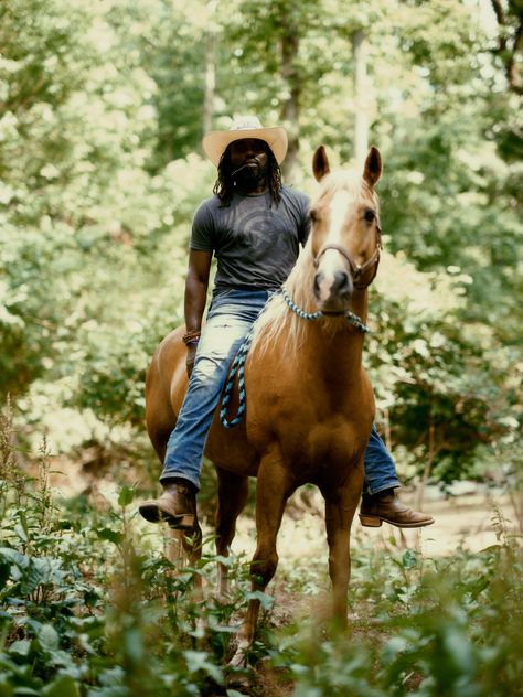 @kailsovl Black Lumberjack Men, Southern Hospitality Aesthetic, Black Cowboy Aesthetic, Black Southern Gothic, African American Cowboy, Area Aesthetic, Lumberjack Men, Cowboy Fit, Georgia Living