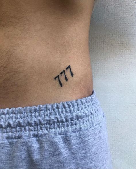 10 Best 777 Tattoo Ideas That Will Blow Your Mind! | Outsons | Men's Fashion Tips And Style Guides 777 Tattoo Ideas, 777 Tattoo, Number Tattoos, Wrist Tattoos For Guys, Tattoo Inspiration Men, Incredible Tattoos, Tattoo Font, Small Tattoos For Guys, Hand Tattoo