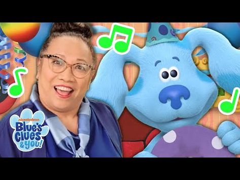 Blue Clues, Blue's Clues And You, Blue's Clues, Birthday Video, Blue’s Clues, Happy Birthday Video, Singing Happy Birthday, Blues Clues, Birthday Gif