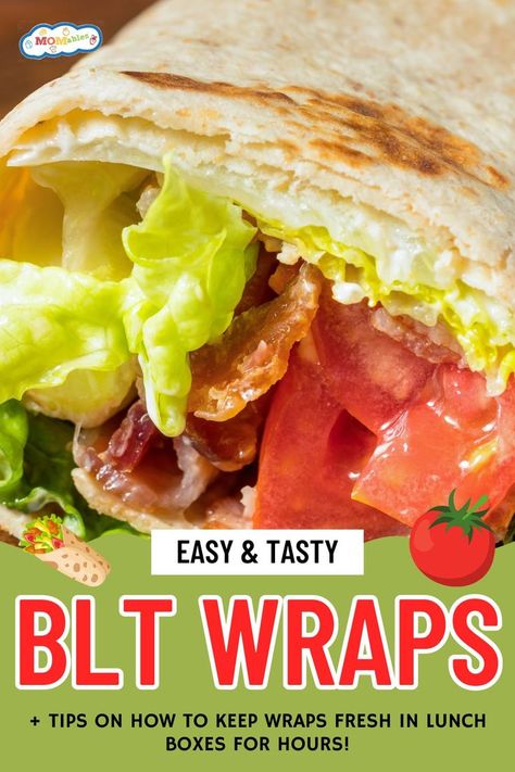 easy and tasty blt wraps Healthy Blt, Ultimate Blt, Lunch Wrap, Blt Wraps, Lunch Wraps, Blt Sandwich, Making Lunch, Secret Sauce, Keto Recipes Dinner