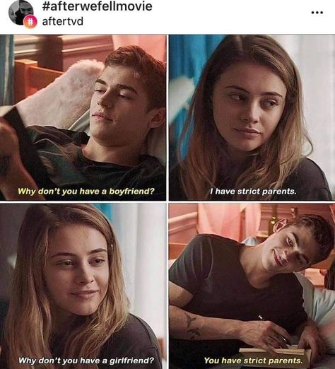 Love Quotes Movies, After Quotes, Tessa And Hardin, Badass Girl, Movie Love Quotes, Strict Parents, Movies Quotes, Movies Quotes Scene, Hardin Scott