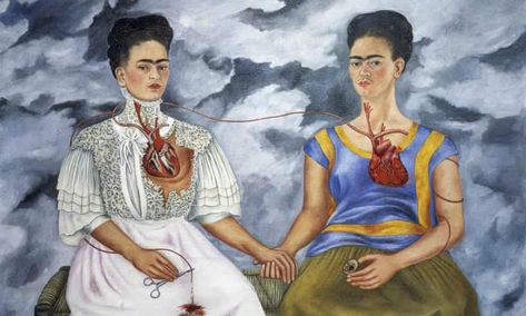 Frida Kahlo review - portrait of the intriguing Mexican painter | Film | The Guardian The Two Fridas, Two Fridas, Frida Kahlo Exhibit, Artist Documentary, Frida Kahlo Diego Rivera, Frida Kahlo Art, Diego Rivera, Mexican Artists, Indigenous Culture