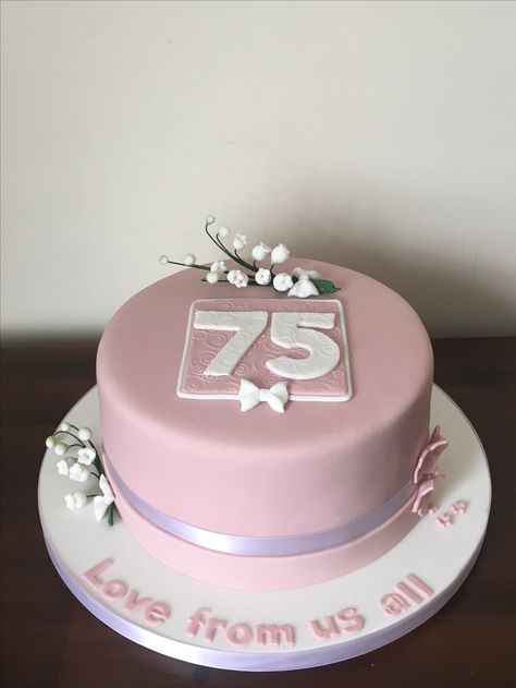 75th Birthday Cake. Ty Coffi Cakes 68th Birthday Cake For Mom, 75th Birthday Cake Ideas, Cake 75th Birthday For Women, 75 Bday Cake Ideas, 75th Bday Cake For Mom, 75th Birthday Cake For Women, 75th Bday Cake, 75 Th Birthday Cake, 75th Birthday Cake