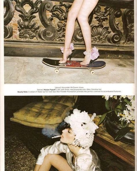 Camilla Nickerson, Mariacarla Boscono, Juergen Teller, W Magazine, Mood And Tone, Magazine Layout, Aesthetic Themes, Vintage Magazine, Magazine Photography