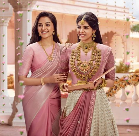 Kalyani Priyadarshan, Indian Dress Up, Kalyan Jewellers, South Indian Bridal Jewellery, Bengali Bridal Makeup, Indian Bridal Sarees, Asian Bridal Dresses, New Saree Blouse Designs, Indian Bridal Jewelry Sets