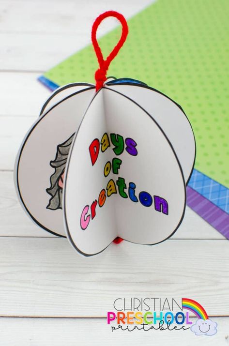 We've been excited about sharing all of the fabulous and free creation crafts that are perfect for teaching about our amazing creator! Grab our Creation Craft Globe for kids! #christianpreschoolprintables #creationcraftsforkids #creationcraftsforpreschoolers #biblecrafts #7daysofcreation 7 Days Of Creation Craft, Days Of Creation Craft, Gods Creation Crafts, Creation Preschool Craft, Creation Bible Crafts, Globe For Kids, Christian Preschool Printables, Creation Activities, 7 Days Of Creation