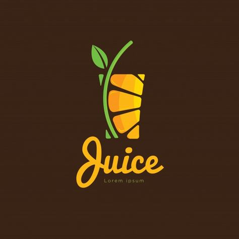 Juice Logo Design Ideas, Fruit Juice Logo, Juice Logo Design, Fresh Logo Design, Juice Bar Design, Fruit Logo Design, Juice Logo, Tea Logo, Fresh Logo