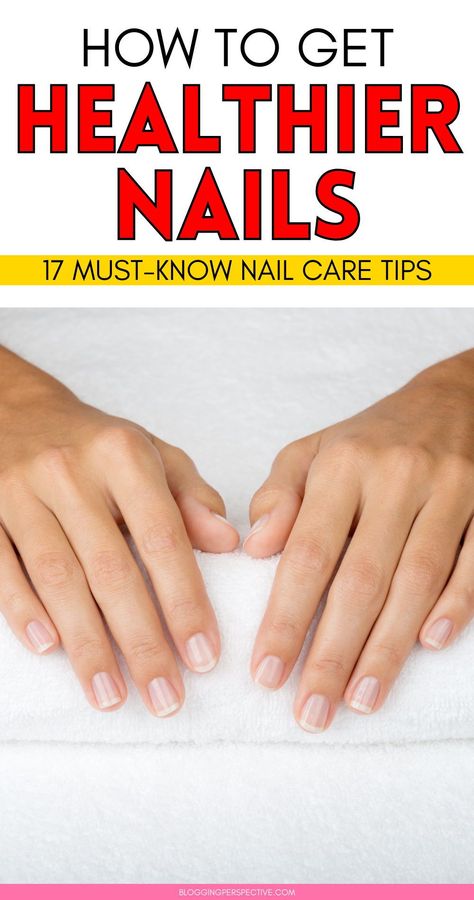 Want strong nails and a foolproof nail care routine? These 17 jaw-dropping nail care tips will help you achieve healthy nails right at home. Learn the best practices for nail care for beginners and discover must-have nail care products and nail care tools. Head over to the blog to start caring for your nails like a pro! How To Keep Your Nails Healthy, Natural Nail Health, Natural Nail Routine, How To Have Healthy Nails, How To Grow Out Your Nails, Nail Health Tips, Home Nail Care, Fall Leaves Nail Art, Nail Care Products