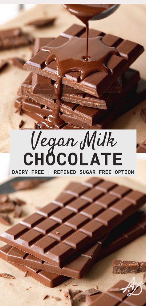 How To Make Vegan Chocolate, Cacao Butter Chocolate, Cacao Chocolate Recipe, Diy Vegan Chocolate, Vegan Chocolate Milk, Vegan Chocolate Bar Recipe, Vegan Chocolate Recipes Healthy, Vegan Chocolate Recipe, Cacao Butter Recipes