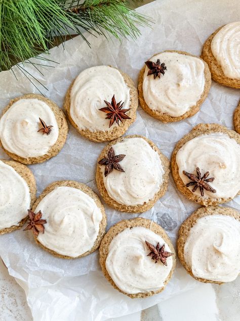 Gluten Free Chai Cookies Vegan Chai Spice Cookies, Gluten Free Chai Muffins, Gluten Free Chai Cookies, Vanilla Chai Cookies, Snickers Bars Recipe, Chai Cookies, Coconut Milk Chocolate, Italian Almond Cookies, Iced Oatmeal Cookies