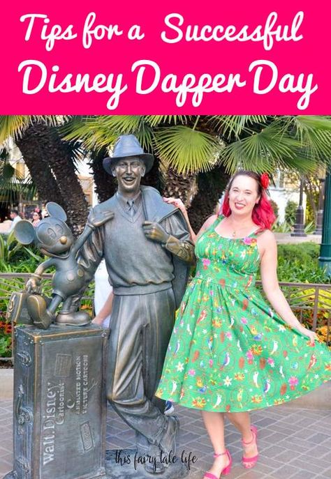 7 Tips for a Successful Dapper Day Christmas Dapper Day Outfits, Daper Disney Dapper Day, Dapper Day Hairstyles, Disney Dapper Day Outfits For Women, Dapper Days Disney Outfits, Dapper Day Outfits For Women, Disney Dapper Day Outfits, Vintage Disneybound, 50s Rockabilly Fashion