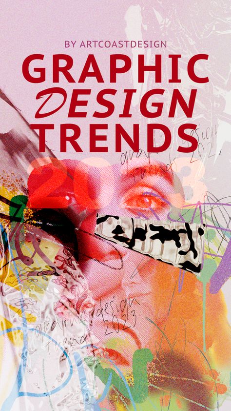 2023 Graphic Trends, 70s Inspired Graphic Design, Graphic Design Trends For 2023, Art Trend 2023, Design Trends 2023 Graphic, Trending Art 2023, 2023 Graphic Design Trends, 2024 Graphic Design Trends, Retro Futurism Graphic Design