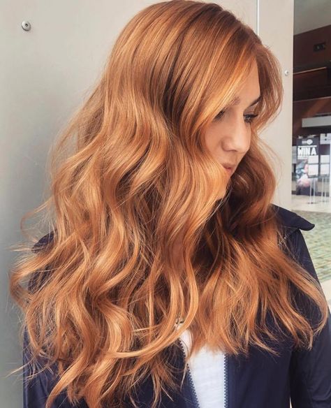 30 Trendy Strawberry Blonde Hair Colors & Styles for 2020 - Hair Adviser Strawberry Hair Color, Natural Strawberry Blonde Hair, Dark Strawberry Blonde Hair, Reddish Blonde Hair, Dark Strawberry Blonde, Light Strawberry Blonde, Strawberry Blonde Highlights, Red Blonde Hair, Strawberry Blonde Hair Color