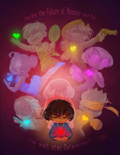 The seven souls 7 Human Souls, Undertale Souls, Green Soul, Undertale Oc, Ok Ko Cartoon Network, Little Nightmares Fanart, Undertale Funny, Toby Fox, Undertale Drawings