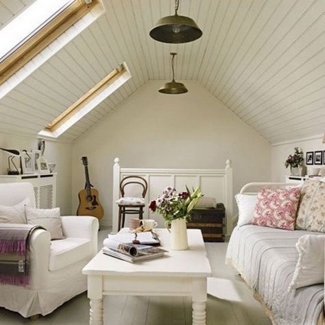 10 Vintage Attic designs to Achieve Right Away<span class="wtr-time-wrap after-title"><span class="wtr-time-number">2</span> min read</span> Attic Nursery, Small Attic Room, Attic Decor, Design Ložnic, Cozy Attic, Attic Office, Attic Renovation Ideas, Attic Lighting, Finished Attic