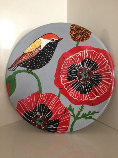 Abstract Plate Painting, Terracota Plates Painting, Ceramic Coasters Painted, Painted Plates Wall Decor, Painting On Clay Plates, Clay Plate Design, Painting On Ceramic Plates, Diy Plate Painting, Painting On Plates Acrylic