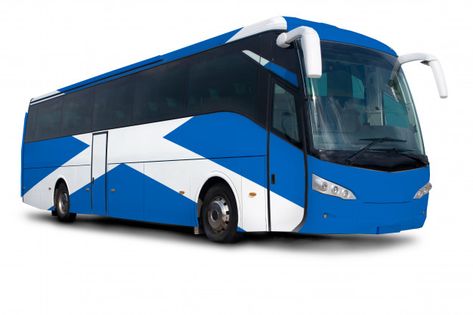 Blue Bus, Vacation Pictures, Vacation Photos, Premium Photo, Buses, Free Photo, Free Photos, Scotland, Tourism