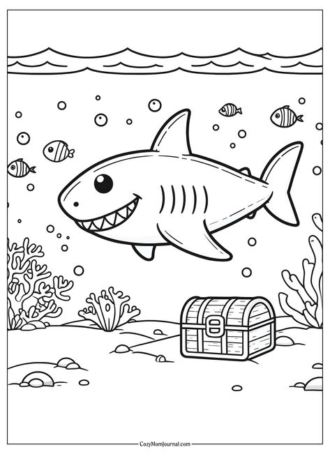 Ocean Coloring Pages Free Printable, Toddler Coloring Pages Free Printable, Underwater Coloring Pages, Sea Life Coloring Pages, Animal Coloring Pages Free Printable, Sea Animal Coloring Pages, Octopus Coloring Page, Whale Coloring Pages, Ocean Coloring Pages