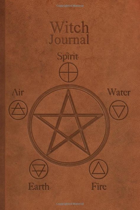 Witch Notebook Cover, Witchy Notebook Cover, Witch Craft Drawings, Witch Notebook Ideas, Witchy Journal Cover, Witch Journal Pages, Witch Journal Ideas First Page, Journaling Cover Page, Pentacle Wallpaper