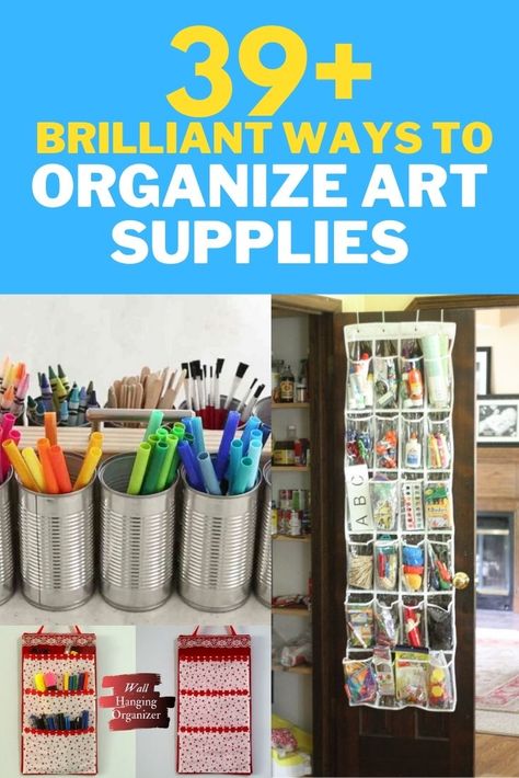 39 Brilliant Ways to Organize Your Art Supplies - Jae Johns Painting Supplies Organization, Organize Art Supplies, Acrylic Paint Bottles, Arts And Crafts Storage, Watercolor Supplies, Art Supplies Storage, Art Supply Organization, Ways To Organize, Art Studio At Home