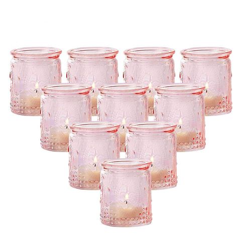 Vintage Glass Candle Holders, Bachelorette Favor, Glass Tealight Candle Holders, Glass Votive Candle Holders, Bachelorette Favors, Bridal Shower Favor, Candle Holders Wedding, Glass Tea Light Holders, Glass Votive