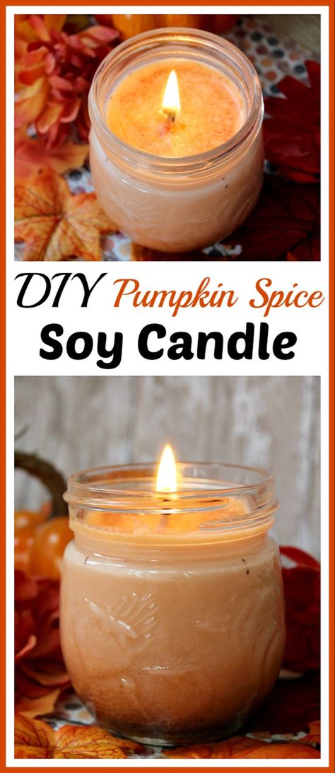 Autumn Table, Diy Pumpkin Spice, Soya Mumu, Fall Candle Scents, Fall Table Centerpieces, Diy Pumpkin, Fall Scents, Fall Candles, Fall Table