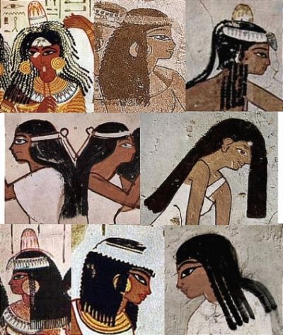 ancient-egyptian-headress Ancient Egyptian Hairstyles, Egyptian Hairstyles, Kemet Egypt, Egyptian Women, Egyptian Artifacts, Social Art, Egypt Art, Egyptian History, Ancient Egyptian Art