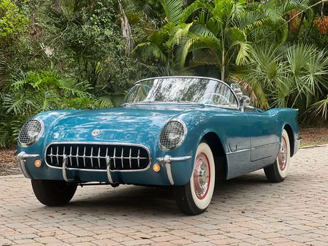 1955 Chevrolet Corvette in Pennant Blue | Hemmings.com 1955 Chevrolet, Sarasota Fl, American Cities, Chevrolet Corvette, Sarasota, Sports Car, Sports, Blue, Quick Saves