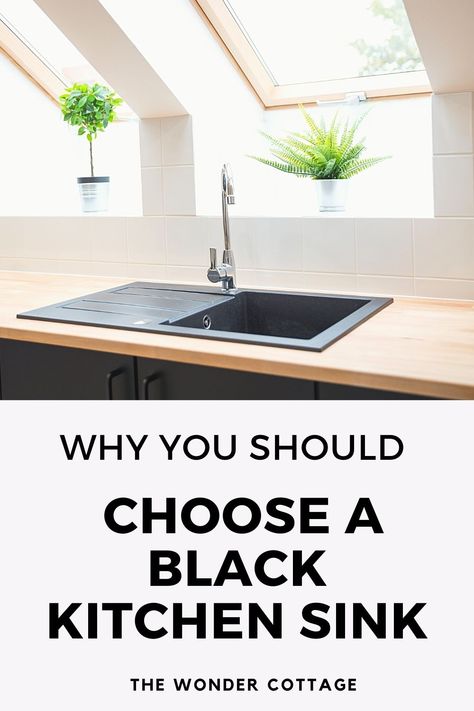 If you are redesigning your kitchen, here's why you should opt for a black kitchen sink this time around. Black Sinks In Kitchen, Black Faucet Kitchen, Black Sink Kitchen, Black Undermount Kitchen Sink, Black Stainless Steel Sink, Grey Kitchen Sink, Black Farmhouse Sink, Black Granite Sink, Black Stainless Steel Kitchen