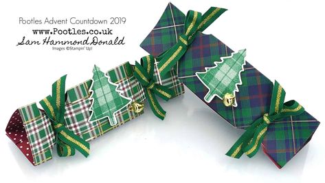 Stampin' Up! #1 Demonstrator Pootles - Pootles Advent Countdown 2019 #1 Triangular Cracker TutorialIt’s here! It’s here! Yes, Pootles’ Advent Countdown Christmas Treats Holders, Christmas Cracker, Creation Crafts, Stampin Up Catalog, Days Until Christmas, Treat Holder, Christmas Crackers, Stampin Up Christmas, 3d Christmas